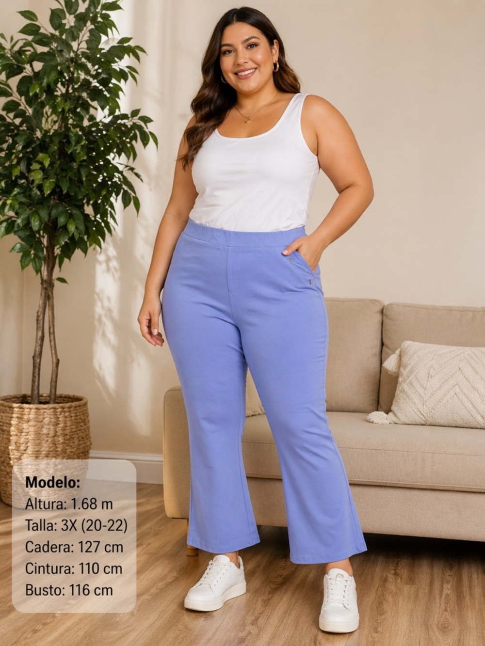 ⚠️FINAL SALE⚠️ Fabletics 24/7 Kick Flare Pant-short Color Size 3X /20-22 NWT